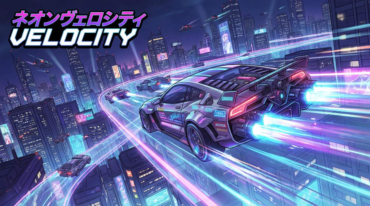 国产自拍赛博动漫-霓虹飞车